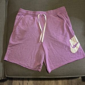 Nike Purple Sweat Shorts XXL